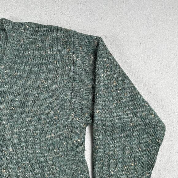 Pringle Cardigan Men’s Large Green Wool Blend V Neck Button Front - Picture 5 of 16